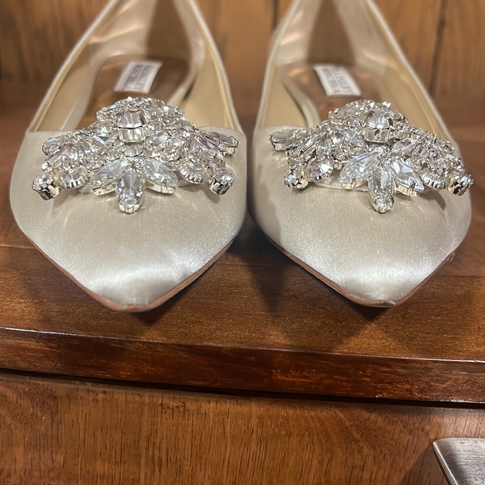 Bagdely Mischka Vail Embellished Kitten Heel Pump - Picture 15 of 16